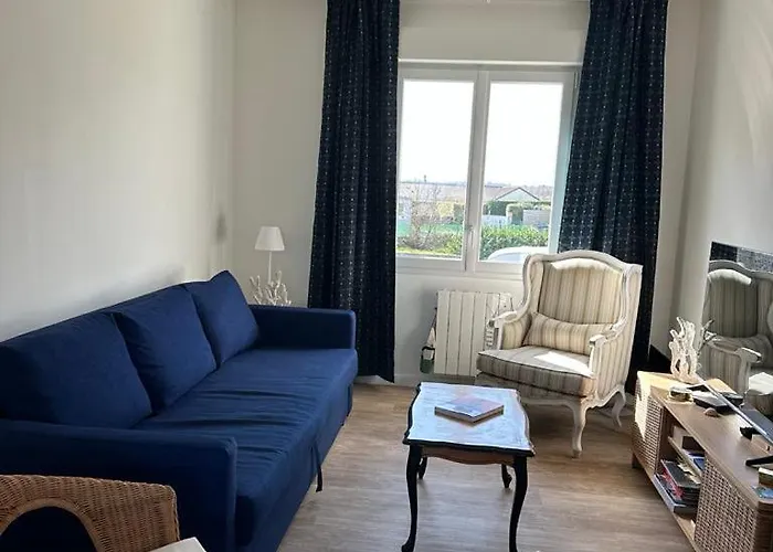 Maison Face A La Ferienhaus Saint-Marcouf